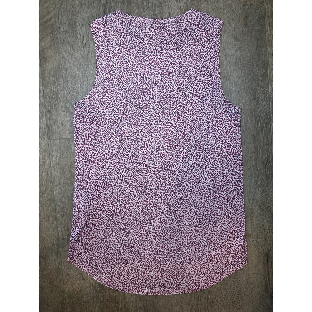 NEW Athleta Pink Cheetah Print Workout Tank XS Scoop Neck Athletic Top NWOT - Picture 4 of 7